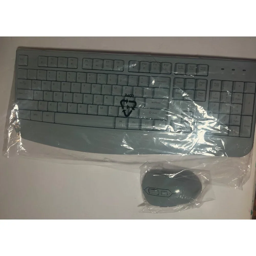 Wireless Keyboard & Mouse Combo C203 Grey